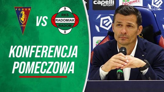 Radomiak TV: Konferencja po meczu z Pogonią