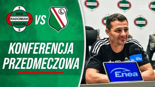 Radomiak TV: Konferencja prasowa przed meczem z Legią