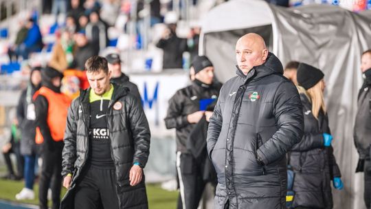 Radomiak TV - Trener Lewandowski przed meczem Radomiaka Radom z Koroną w Kielcach