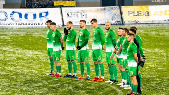 Radomiak w zimowej scenerii wygrywa z GKS-em Bełchatów