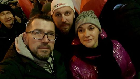 Radomianie na Proteście Wolnych Polaków