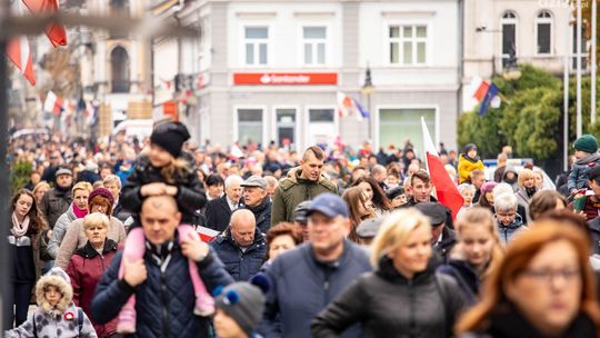 Radomianie uczcili 101. rocznicę Odzyskania Niepodległości