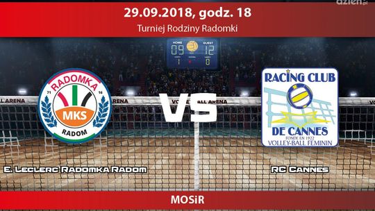 Radomka Radom - RC Cannes (oglądaj na żywo)