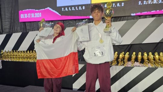 Radomscy tancerze, Adam Giermuda i Julia Cichawa mistrzami świata w hip hopie! 