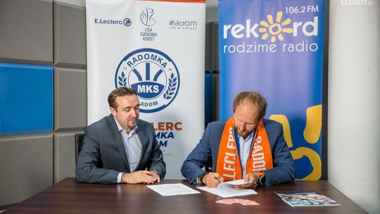 Radomska Grupa Mediowa partnerem E. Leclerc Radomki Radom