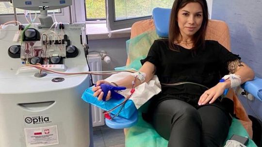 Radomska policjantka oddała szpik dla chorego z USA