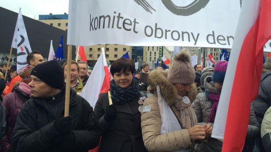 Radomski KOD protestował w stolicy