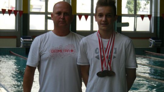 Radomski pływak multimedalistą Mistrzostw Polski