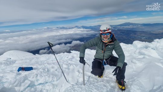 Radomski przedsiębiorca zdobywa najwyższy szczyt Ekwadoru