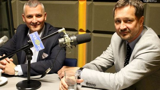 Rafał Rajkowski i Roman Nejduchowski - rozmowa w studiu lokalnym Radia Rekord