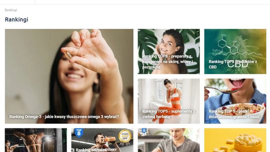 Ranking najpopularniejszych suplementów