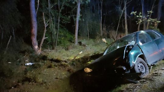 Redlin. 20-latek stracił panowanie nad pojazdem