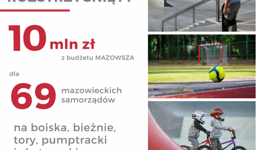 Region radomski z dofinansowaniem dla sportu