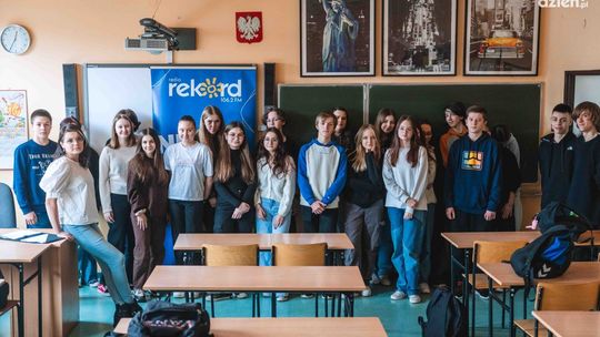 Rekordowa Klasa w XIII LO uczy się dziennikarstwa w praktyce