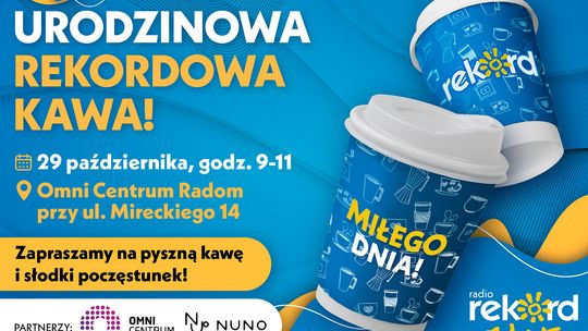 Urodzinowa "Rekordowa Kawa"