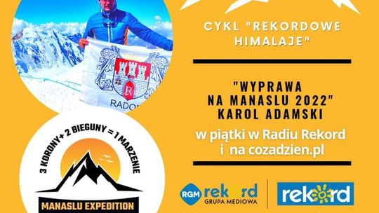 Rekordowe Himalaje. Adamski już w drodze na Manaslu
