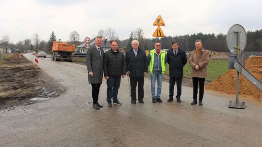 Remont drogi w powiecie zwoleńskim 