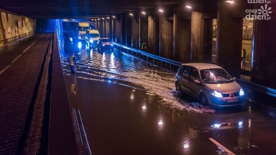Remont tunelu przy Al. Grzecznarowskiego wstrzymany. Zerwano umowę z wykonawcą