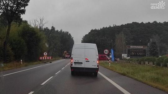 Remont w Kosowie na drodze wojewódzkiej 735. Są utrudnienia!