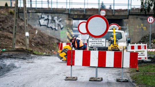 Remont wiaduktu. Zamknięty odcinek ul. Gołębiowskiej