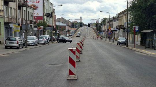 Remontowany odcinek ulicy Słowackiego jest już przejezdny