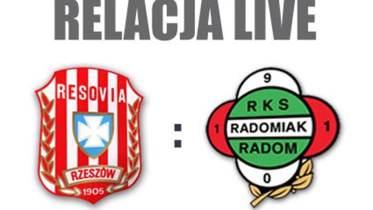 Resovia wygrała z Radomiakiem 5:0! Zapis relacji live