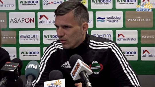 Robert Podoliński przed meczem z Odrą Opole (VIDEO)