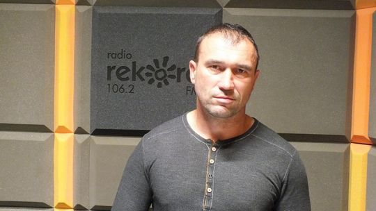 Robert Tomalski - rozmowa w studiu lokalnym Radia Rekord