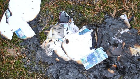 Robili ognisko z banknotów! Jednemu grozi do 25 lat!