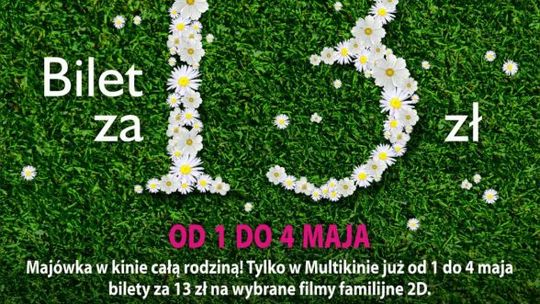 Rodzinna Majówka w Multikinie