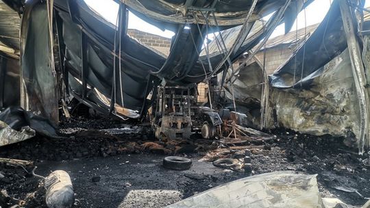 Rodzinna tragedia. Stracili cały dobytek w pożarze Rodzinna tragedia. Stracili cały dobytek w pożarze