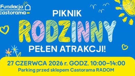 Rodzinny piknik pełen atrakcji już w sobotę