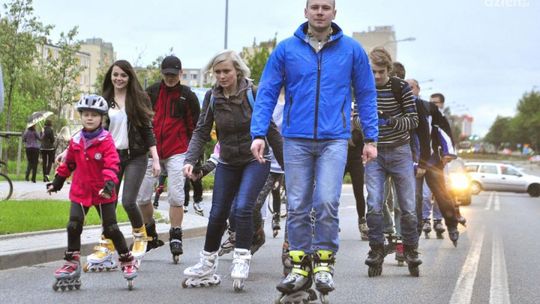 Rolkarze opanują miasto. Utrudnienia w ruchu