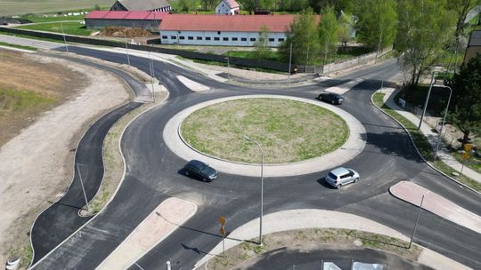 Rondo w Gębarzowie prawie gotowe