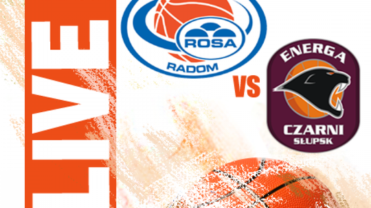 Rosa Radom 57:83 Energa Czarni Słupsk (zapis relacji)
