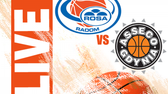 Rosa Radom 72:59 Asseco Gdynia (zapis relacji)