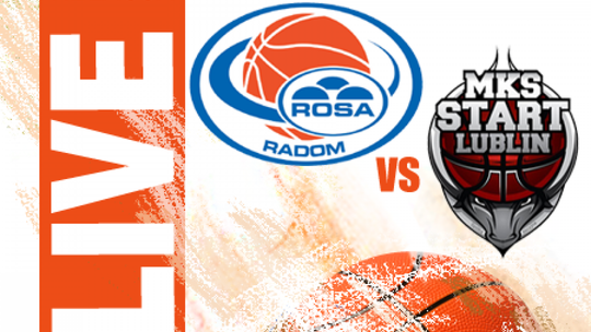 Rosa Radom 75:50 Wikana Start Lublin (zapis relacji)