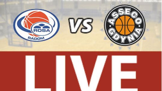 ROSA Radom - Asseco Gdynia 70:67 (RELACJA LIVE)