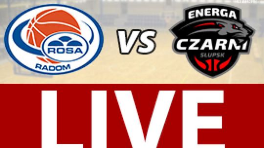ROSA Radom - Czarni Słupsk 79:60 (zapis relacji)