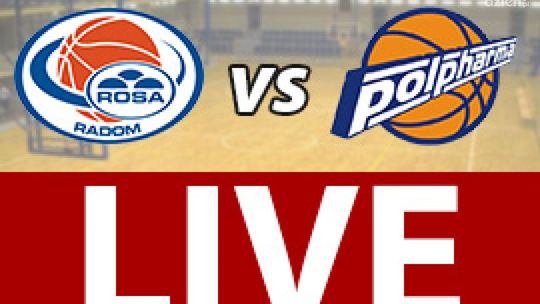 ROSA Radom - Polpharma Starogard 72:66 (zapis relacji)