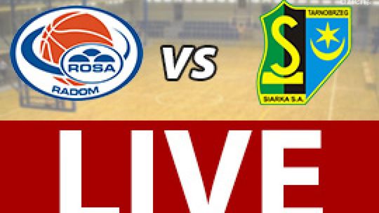 ROSA Radom - Siarka Tarnobrzeg 75:55 (zapis relacji)