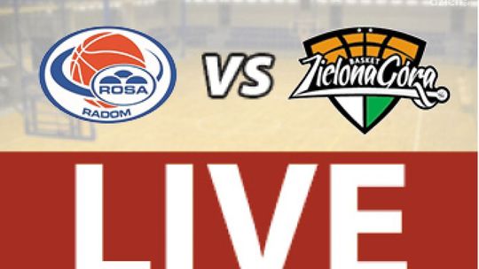 ROSA Radom - Stelmet Zielona Góra 65:66 (zapis relacji)