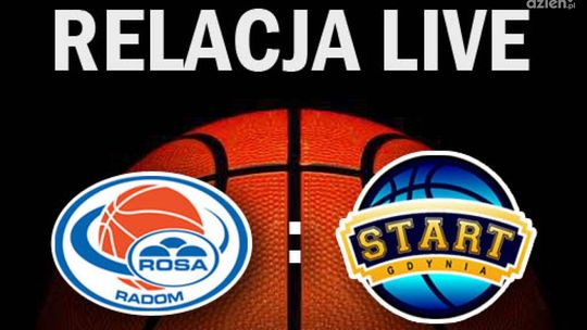 Rosa Radom vs Start Gdynia 66:55 (ZAPIS RELACJI LIVE)
