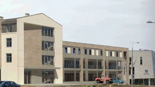 Rośnie budynek w miejsce koszar