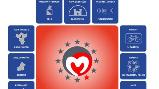 Różne mapy Radomia od teraz w jednym miejscu