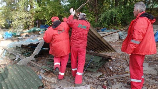 Rozpoczęto porządkowanie terenów pod budowę hali