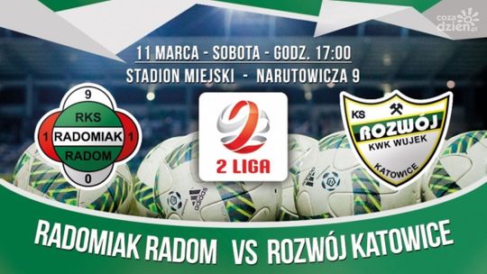 Rusza sprzedaż biletów na mecz Radomiaka z Rozwojem!