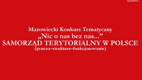 Ruszył konkurs „Nic o nas bez nas...”