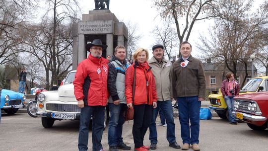 Rykiem motorów uczcili pułkownika Czachowskiego