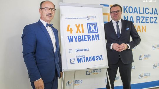 Ryszard Fałek popiera Radosława Witkowskiego